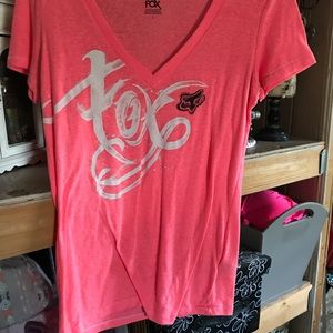 Hot pink Fox Shirt